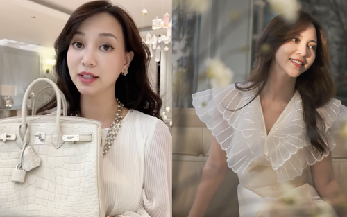 Nữ CEO "vung tay" mua túi xách 2 tỷ, nói rõ cách đại gia kiếm tiền: Khi ly hôn người ta chia đất chứ không chia túi! 