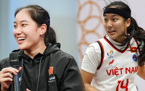 Hot girl bóng rổ: Nhan sắc cặp chị em Việt kiều là niềm hy vọng vàng SEA Games 32
