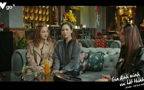 'Gia đình mình vui bất thình lình' tập 16: Mai ngang nhiên thách thức Hà và Trâm Anh