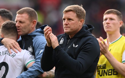 Newcastle hạ MU vươn lên thứ 3: Bản vẽ dần hoàn thiện của Eddie Howe