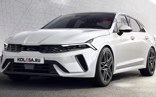Kia K5 2024 dần lộ diện: Dự kiến ra mắt cuối năm nay, lột xác để gây sức ép lên Toyota Camry