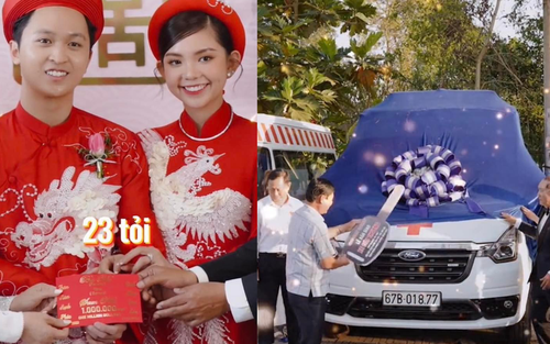 Đám cưới triệu đô ở An Giang, hồi môn 23 tỷ tiền mặt, tặng nhà 70 tỷ nhưng món quà cuối cùng mới giá trị nhất