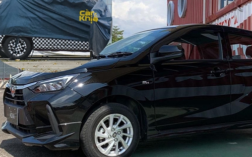 Lộ diện xe lạ tại Việt Nam: Nhiều đặc điểm giống Toyota Wigo 2023 sắp ra mắt, trở lại đấu Morning, i10