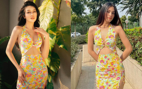 Mẫu váy khiến 2 ‘chánh cung’ Tiểu Vy - Thanh Thủy 'đụng hàng': Thiết kế táo bạo, giá siêu bèo chưa đến 500k
