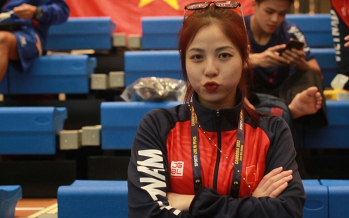 Nữ võ sĩ Việt Nam gây xao xuyến tại SEA Games với nhan sắc dễ thương, cuốn hút khán giả