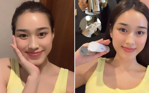 Cận cảnh làn da căng mịn của Đỗ Hà, và đây là loạt bảo bối giúp nàng sở hữu mặt mộc đẹp mê