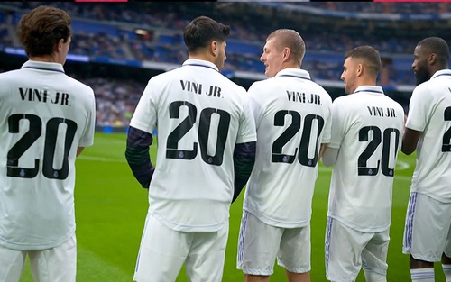 Sao Real Madrid đồng loạt ủng hộ Vinicius chống phân biệt chủng tộc
