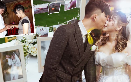 Đám cưới sau đám hỏi cả thập kỉ: Cô dâu tự tay chuẩn bị tất cả, nghi lễ xuất hiện 2 nhân vật vô cùng đặc biệt