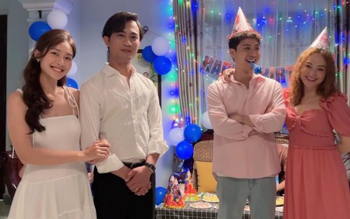 'Gia đình mình vui bất thình lình': Hà - Trâm Anh bất ngờ 'đổi chồng' khiến dân mạng tá hỏa