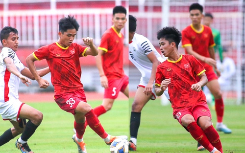 Sớm mất người vì thẻ đỏ, U17 Việt Nam nhận kết quả bất ngờ trước đội bóng Tây Á 