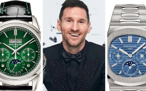 Lionel Messi có thú chơi đồng hồ xa xỉ, toàn 'siêu phẩm' đắt đỏ 