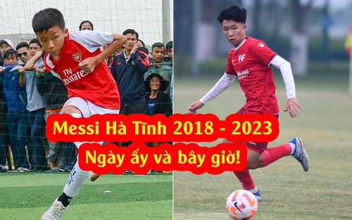 'Messi Hà Tĩnh' được huyền thoại MU khen ngợi ngày nào đã vô địch quốc gia, mơ chơi cho ĐKVĐ V-League