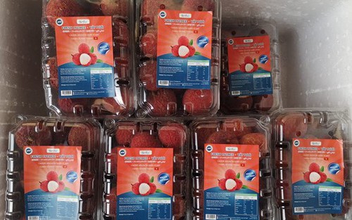 Vải không hạt của Việt Nam ra mắt tại thị trường Anh
