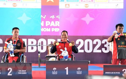 Đoàn Việt Nam vượt xa chỉ tiêu HCV, xếp thứ 3 chung cuộc tại Para Games 12