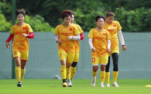 HLV Mai Đức Chung chốt danh sách dự World Cup, tuyển nữ Việt Nam háo hức chờ lên đường