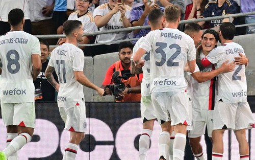 Các tân binh của Milan gây ấn tượng ở trận thua Real Madrid