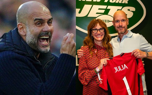 Julia Roberts vui vẻ với cầu thủ MU, fan lại gọi tên Guardiola