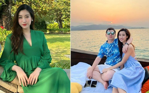 Hoa hậu Đỗ Mỹ Linh và Chủ tịch CLB Hà Nội đón con gái đầu lòng