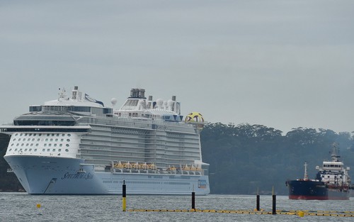 Singapore tìm kiếm hành khách mất tích sau khi rơi khỏi du thuyền Spectrum of the Seas