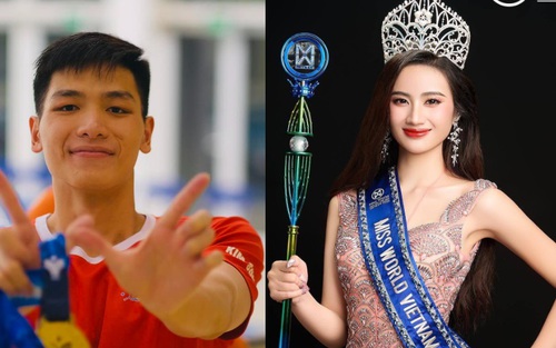 Kình ngư Kim Sơn đang gây 'bão mạng' với hoa hậu Ý Nhi là sinh viên đại học ngành quản trị; bơi giỏi, chơi game cũng rất cừ