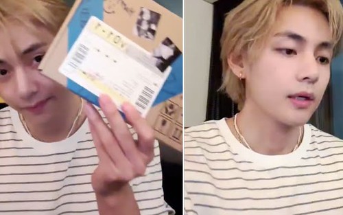 V BTS tiết lộ câu chuyện bí mật trong quá trình xúc tiến album solo với Min Hee Jin