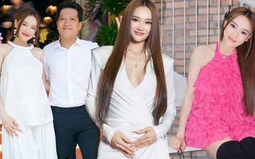 Thời trang bầu ấn tượng của Nhã Phương: Chị em trong thai kỳ học ngay
