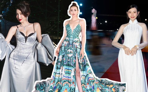 Loạt ảnh chứng minh Thùy Tiên là 'nữ hoàng thảm đỏ thế hệ mới' của Vbiz