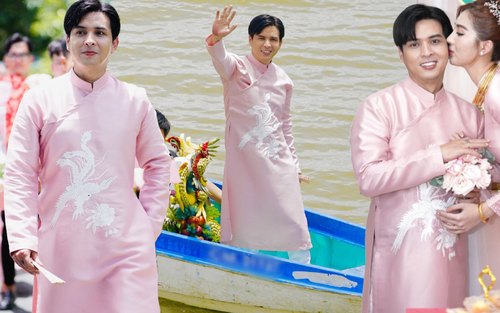 Hồ Quang Hiếu ngồi xuồng đi hỏi vợ, gây xúc động với 6 lời hứa hôn nhân