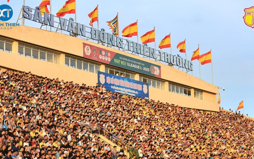 CLB Nam Định thông báo mở cửa tự do trận cuối, CĐV khen 'quá tuyệt vời'