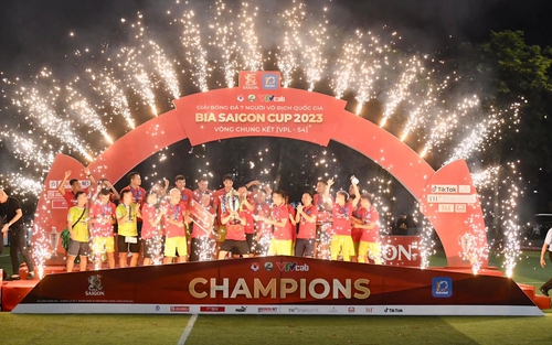 Đại Từ FC vô địch VPL-S4 sau trận chung kết mãn nhãn với Hiếu Hoa Quahaco