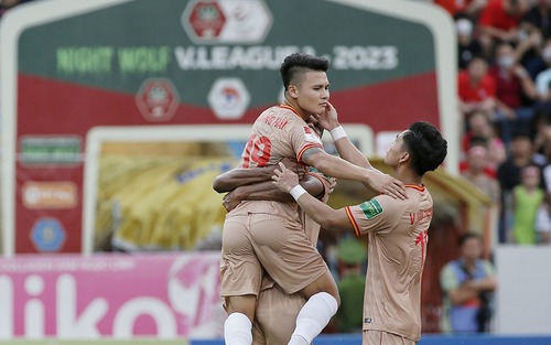 Kết quả bóng đá CAHN 1-1 Thanh Hóa: Công An Hà Nội vô địch V-League 2023