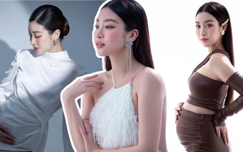 Hoa hậu Đỗ Mỹ Linh bất ngờ khoe ảnh bầu lung linh sau 2 tháng sinh con