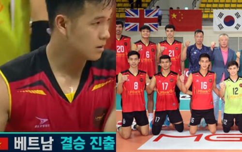 Đội bóng chuyền Việt Nam thắng Nhật Bản 3-0, làm nên lịch sử khi vào chung kết giải quốc tế 