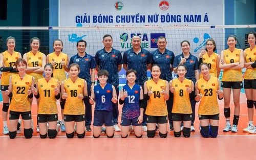Tuyển bóng chuyền nữ Việt Nam làm nức lòng người hâm mộ, được thưởng ‘nóng’ cực lớn sau lượt đi SEA V.League
