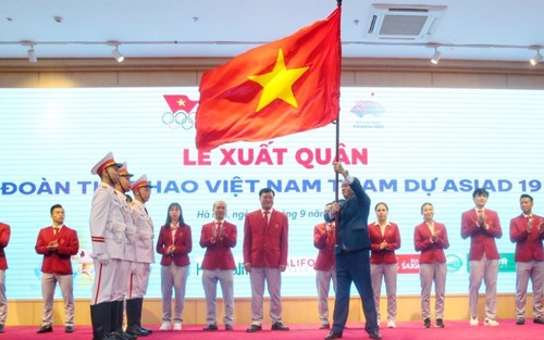 Đoàn Thể thao Việt Nam xuất quân dự ASIAD 19:Vượt qua chính mình