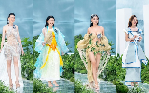 Miss Earth Việt Nam 2023: Dàn người đẹp Gen Z sáng tạo trang phục tái chế độc lạ