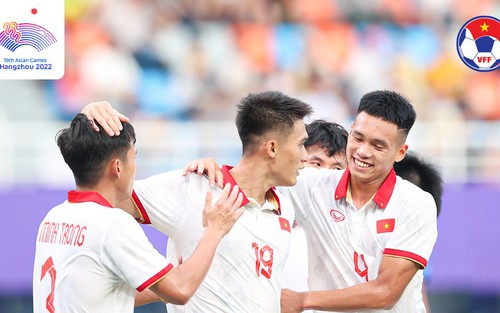 Bảng xếp hạng bóng đá nam ASIAD 2023: Olympic Việt Nam đã tụt xuống thứ 3