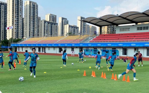 Đội tuyển nữ Việt Nam muốn vượt qua vòng bảng ASIAD 19