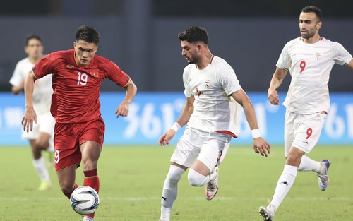 Kết quả bóng đá Olympic Việt Nam vs Iran