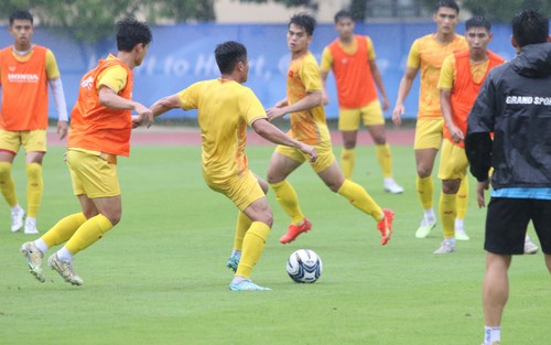 Tiền vệ Khuất Văn Khang: ‘Ả rập Xê Út mạnh, Olympic Việt Nam phải thật cố gắng’