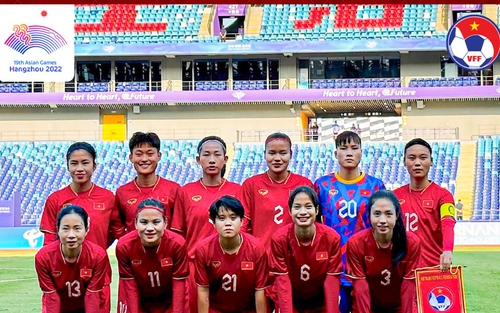 Bảng xếp hạng bóng đá nữ ASIAD 2023 hôm nay