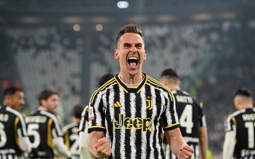 Mở 'tiệc bàn thắng', Juventus hiên ngang tiến vào bán kết cúp Quốc gia Ý