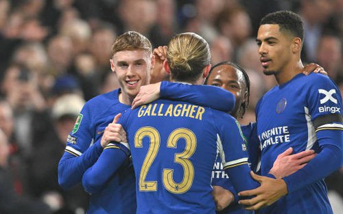 Cúp Liên đoàn Anh: Chelsea tạo mưa bàn thắng vào lưới đội bóng của cựu sao MU, chờ Liverpool ở chung kết