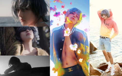 V BTS trong bộ ảnh đậm chất điện ảnh trên 'Harper's BAZAAR Korea'
