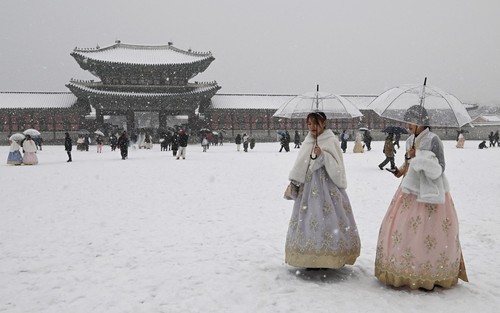 Hàn Quốc: Giá rét bao trùm, nhiệt độ ở thủ đô Seoul giảm sâu xuống -21,7 độ C
