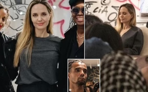Angelina Jolie và 'bạn trai' rapper chính thức lên Instagram