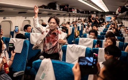 Trải nghiệm “chuyến tàu ma” tại Nhật Bản nhân mùa Halloween