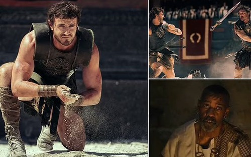 "Gladiator II" được ca ngợi là phim hay nhất năm dù chưa ra rạp