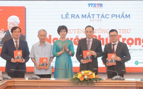 Ra mắt tác phẩm "Truyện về Tổng Bí thư Nguyễn Phú Trọng"
