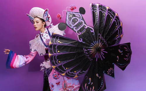 Kỳ Duyên tiết lộ trang phục dân tộc sẽ diễn chung kết Miss Universe, CĐM phản ứng sao?